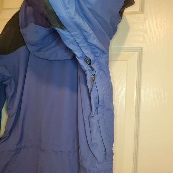 Womens Columbia Sz S Double Wammy Interchange 2-N-1 Blue Gray Ski Winter Jacket - Picture 11 of 16